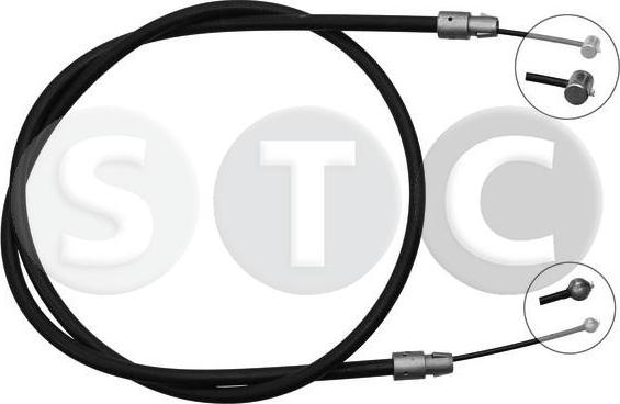STC T483761 - Трос, гальмівна система avtolavka.club