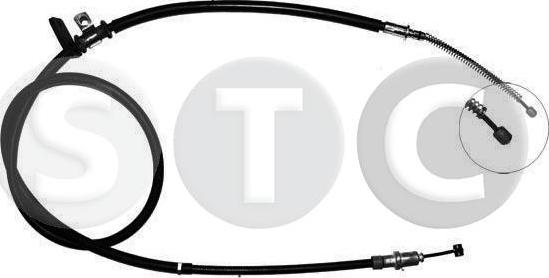 STC T482253 - Трос, гальмівна система avtolavka.club