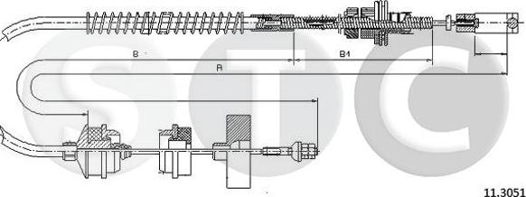 STC T482717 - Трос, управління зчепленням avtolavka.club