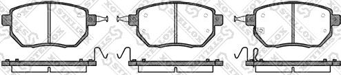 Stellox 996 002-SX - Гальмівні колодки, дискові гальма avtolavka.club