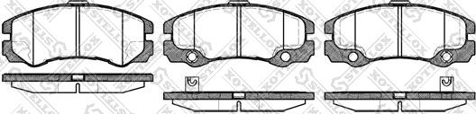 Stellox 436 032-SX - Гальмівні колодки, дискові гальма avtolavka.club