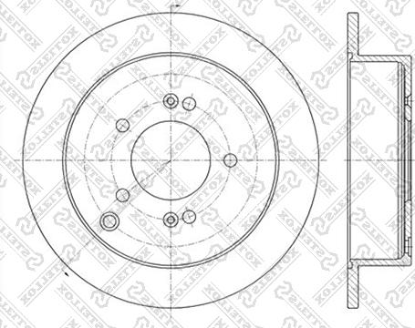 Stellox 6020-3414-SX - Гальмівний диск avtolavka.club