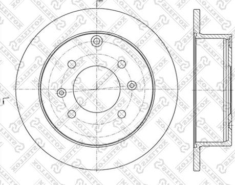 Stellox 6020-3412-SX - Гальмівний диск avtolavka.club