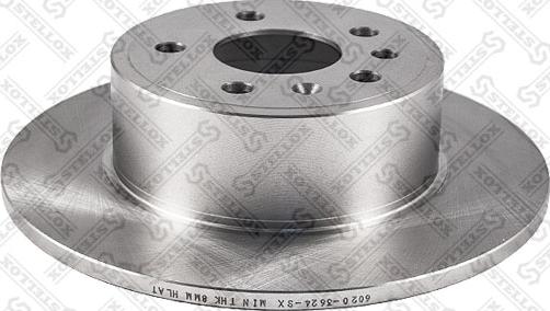 Stellox 6020-3624-SX - Гальмівний диск avtolavka.club