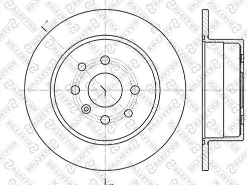 BENDIX 521870 - Гальмівний диск avtolavka.club