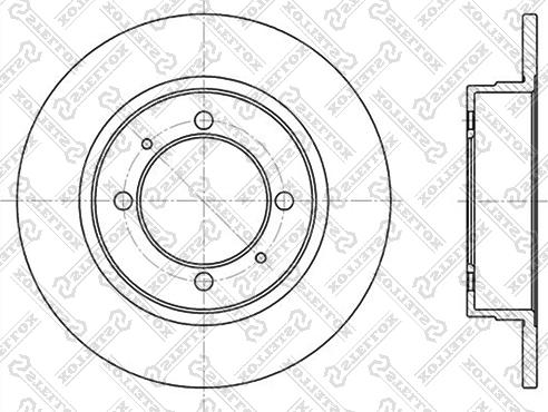 Brake Engineering DI955531S - Гальмівний диск avtolavka.club