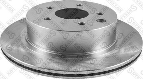 Stellox 6020-2261V-SX - Гальмівний диск avtolavka.club