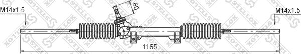 Stellox 00-35046-SX - Рульовий механізм, рейка avtolavka.club