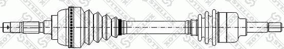 Stellox 158 1008-SX - Приводний вал avtolavka.club