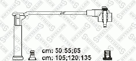 Stellox 10-38425-SX - Комплект проводів запалювання avtolavka.club