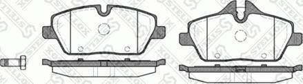 Stellox 1142 000-SX - Гальмівні колодки, дискові гальма avtolavka.club