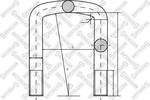 Stellox 84-64611-SX - Драбина ресори avtolavka.club