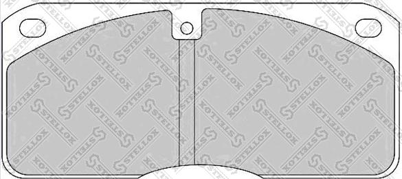 Stellox 85-11407-SX - Гальмівні колодки, дискові гальма avtolavka.club