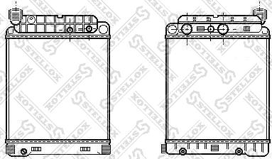 Stellox 81-03351-SX - Радіатор, охолодження двигуна avtolavka.club