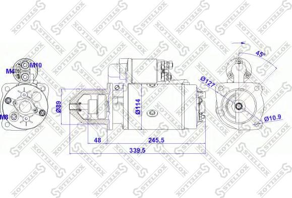 Stellox 88-02027-SX - Стартер avtolavka.club