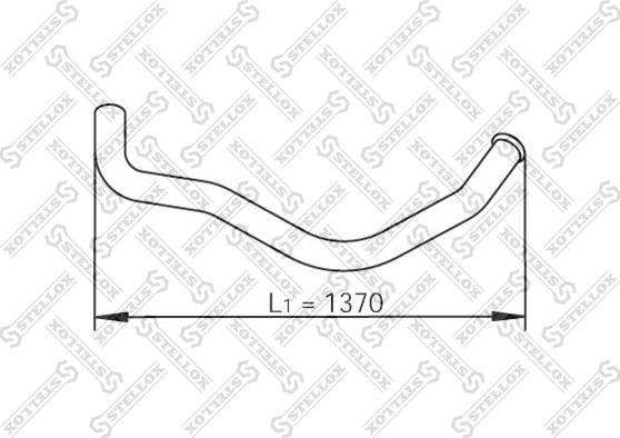Stellox 82-03719-SX - Труба вихлопного газу avtolavka.club