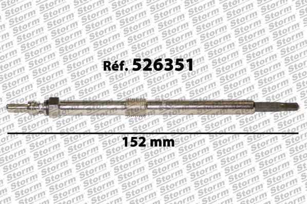 Storm 526351 - Свічка розжарювання avtolavka.club