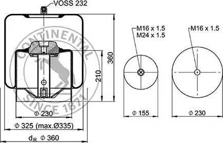 ST-Templin 04.010.6100.580 - Кожух пневматичної ресори avtolavka.club