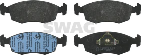 Swag 50 91 6021 - Гальмівні колодки, дискові гальма avtolavka.club