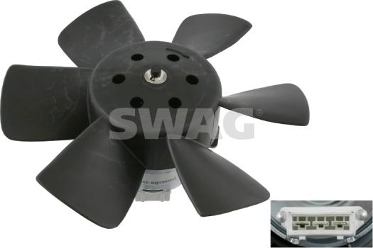 Swag 30 90 6989 - Вентилятор, охолодження двигуна avtolavka.club
