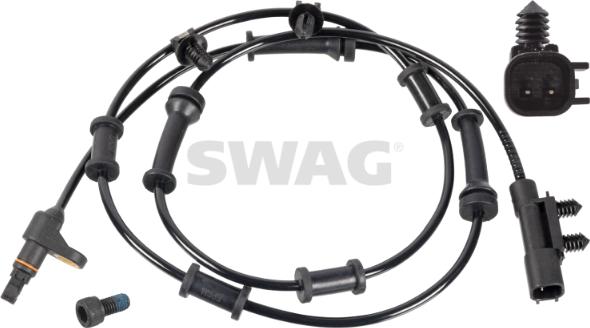 Swag 33 10 0457 - Датчик ABS, частота обертання колеса avtolavka.club