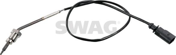 Swag 33 10 3545 - Датчик, температура вихлопних газів avtolavka.club