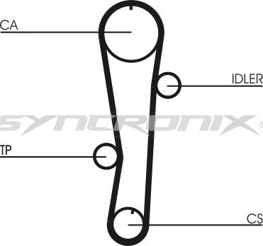 SYNCRONIX SY0942N - Ремінь ГРМ avtolavka.club