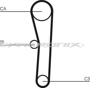 SYNCRONIX SY0536N - Ремінь ГРМ avtolavka.club