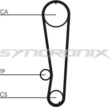 SYNCRONIX SY0674N - Ремінь ГРМ avtolavka.club