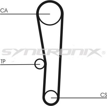 SYNCRONIX SY1062N - Ремінь ГРМ avtolavka.club