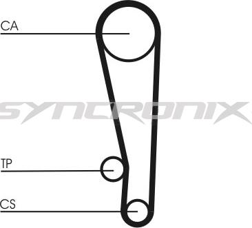 SYNCRONIX SY2101013PE - Водяний насос + комплект зубчатого ременя avtolavka.club