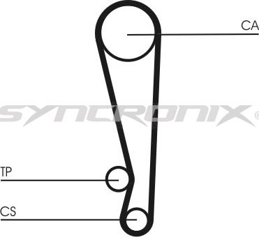 SYNCRONIX SY1024N - Ремінь ГРМ avtolavka.club