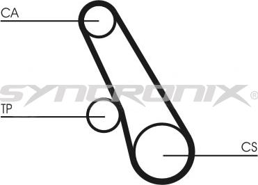 SYNCRONIX SY310991 - Комплект ременя ГРМ avtolavka.club