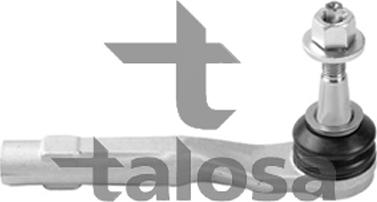 Talosa 42-12720 - Наконечник рульової тяги, кульовий шарнір avtolavka.club