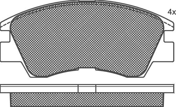 ATE 27.0460-2103.2 - Гальмівні колодки, дискові гальма avtolavka.club