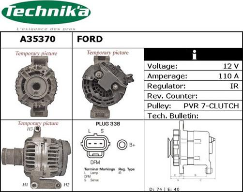 Technika A35370 - Генератор avtolavka.club