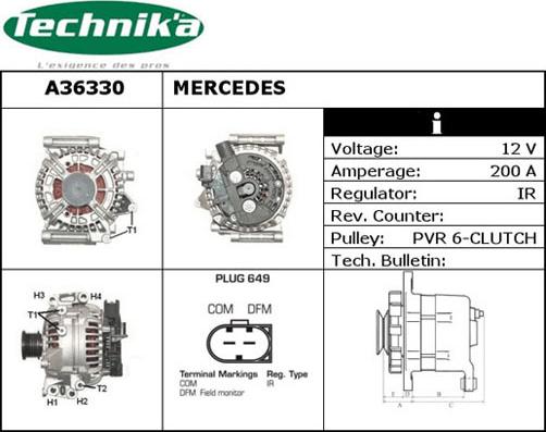 Technika A36330 - Генератор avtolavka.club