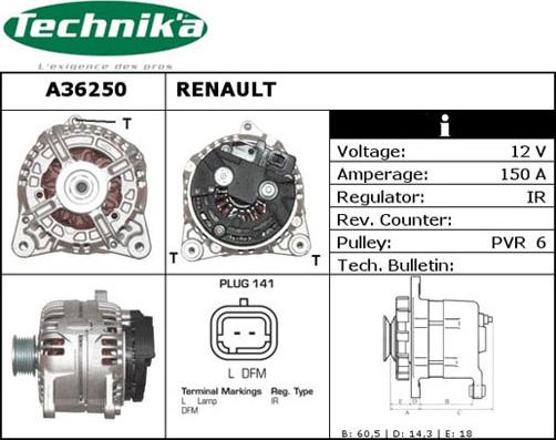 Technika A36250 - Генератор avtolavka.club