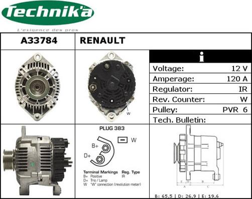 Technika A33784 - Генератор avtolavka.club