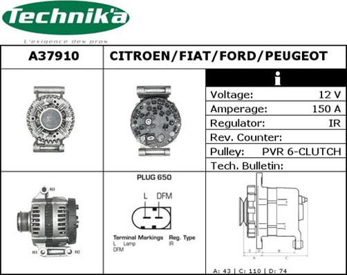 Technika A37910 - Генератор avtolavka.club