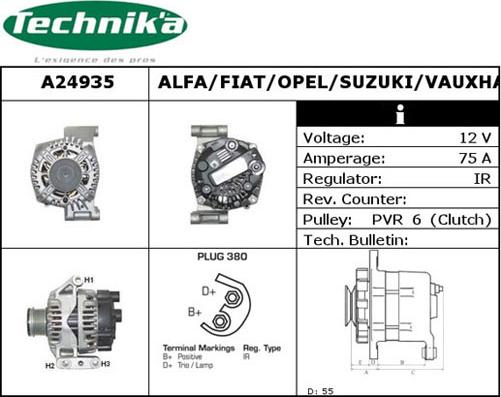 Technika A24935 - Генератор avtolavka.club