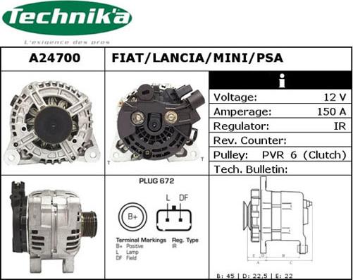 Technika A24700 - Генератор avtolavka.club