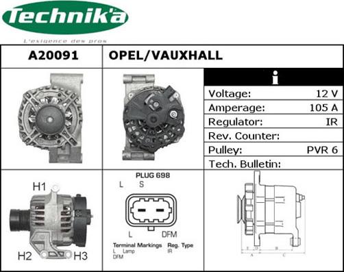 Technika A20091 - Генератор avtolavka.club