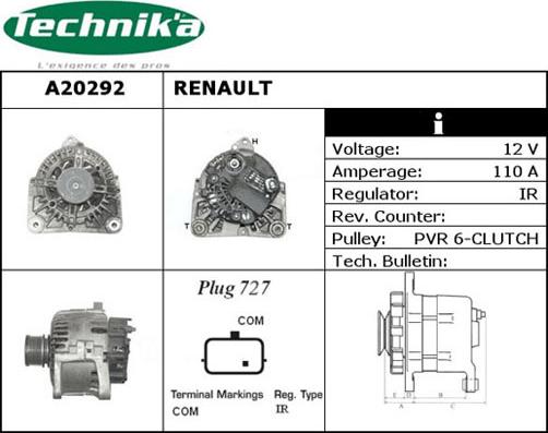 Technika A20292 - Генератор avtolavka.club