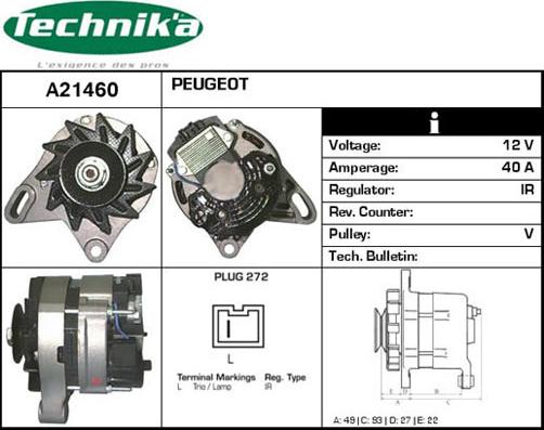 Technika A21460 - Генератор avtolavka.club