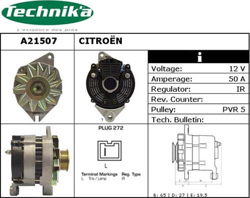 Technika A21507 - Генератор avtolavka.club