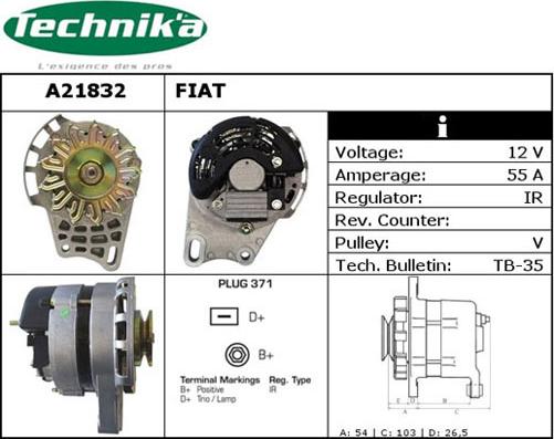 Technika A21832 - Генератор avtolavka.club