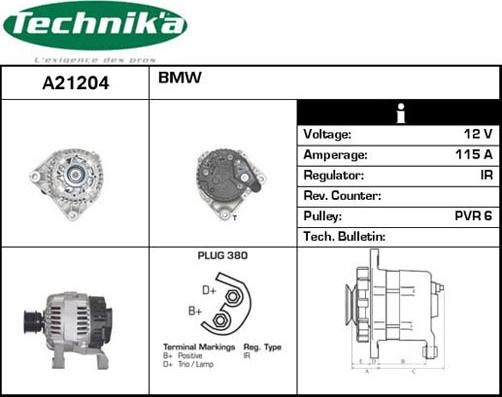 Technika A21204 - Генератор avtolavka.club