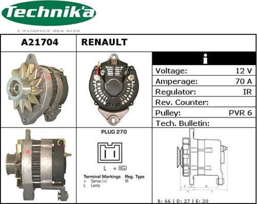 Technika A21704 - Генератор avtolavka.club