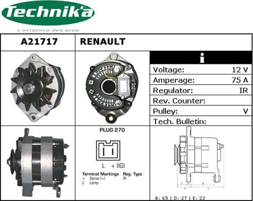 Technika A21717 - Генератор avtolavka.club